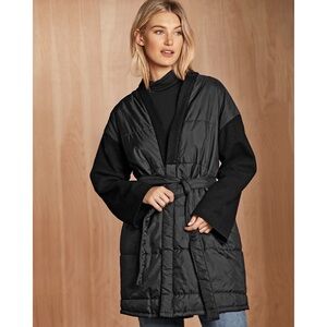 Eileen Fisher Black Puffer Jacket